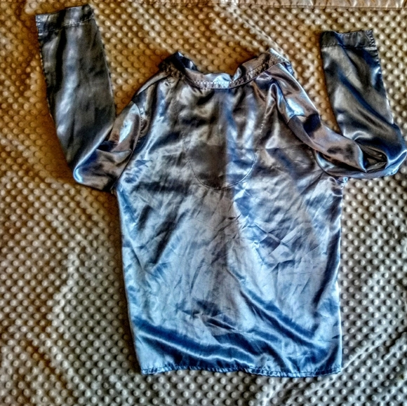 Seceret Treasures Pajama's Size Large Blue Silky - Picture 5 of 13